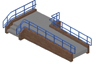 External ramp railings